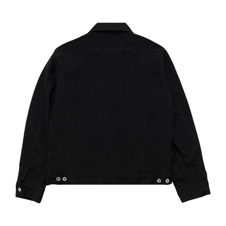 Comme des Garçons Black Trucker Jacket With Studs Black
