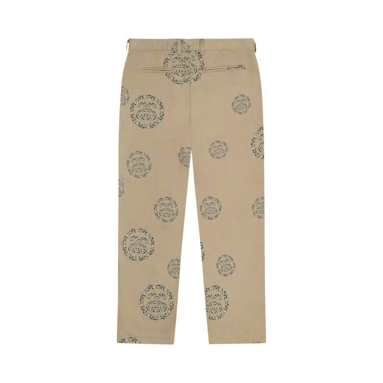 Denim Tears x Stussy Double S Wreath Chino Khaki