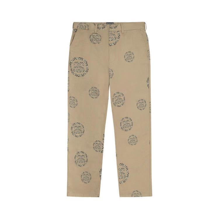 Denim Tears x Stussy Double S Wreath Chino Khaki