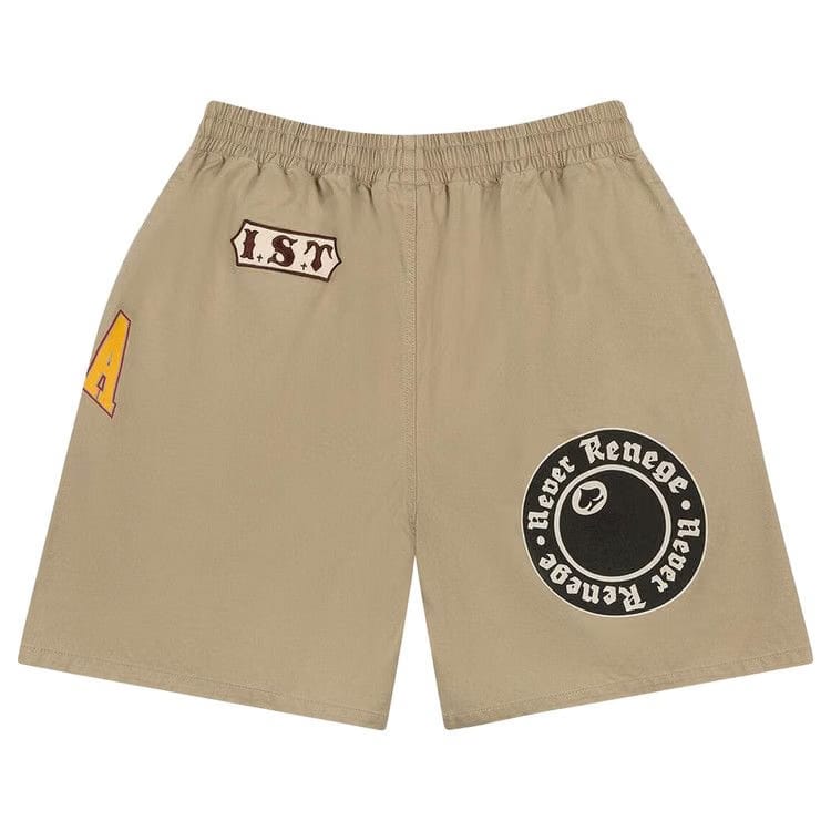 Denim Tears x Stussy Jamaica High Khaki Shorts Khaki