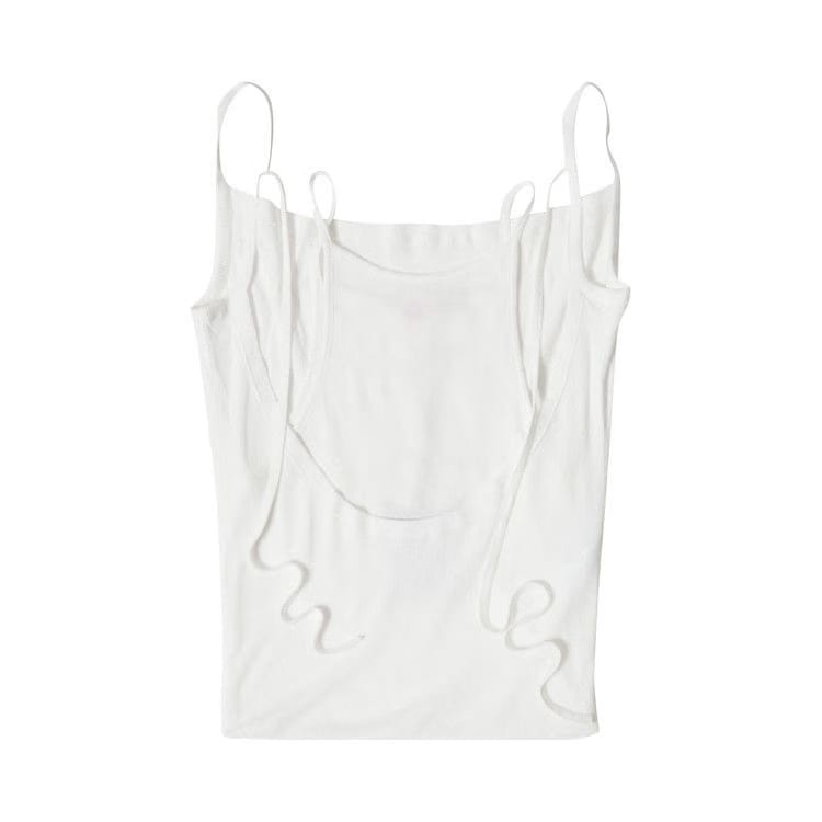Eckhaus Latta Flip Tank Chalk