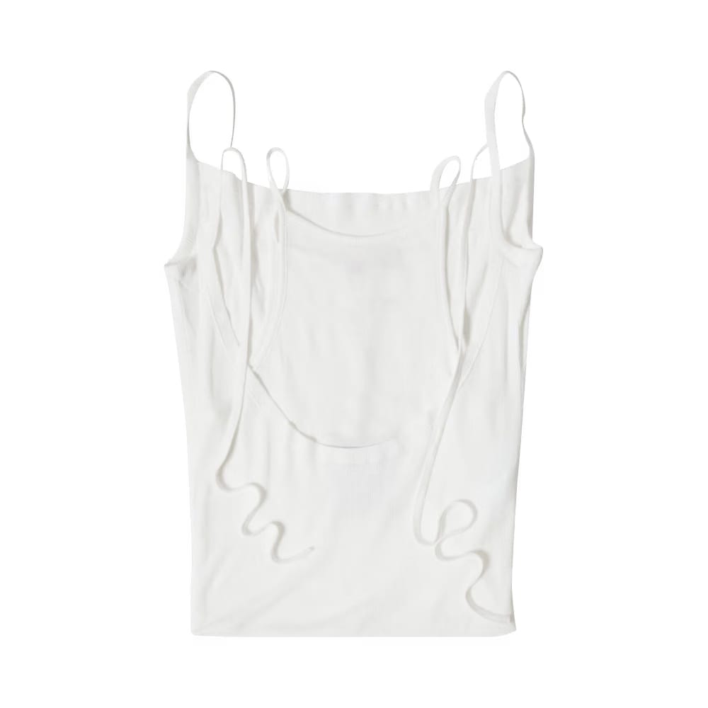 Eckhaus Latta Flip Tank Chalk