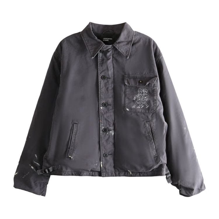 Enfants Riches Déprimés Study For A Portrait N35 Jacket Faded Black