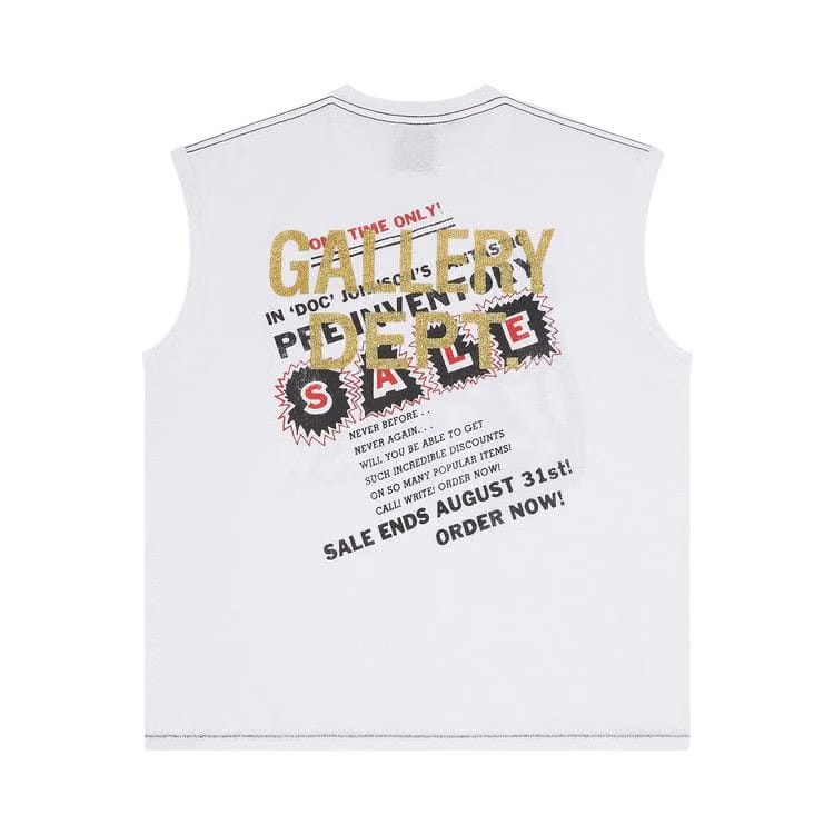 Gallery Dept. x Doc Johnson Love Kits Sleeveless T-Shirt Clean White