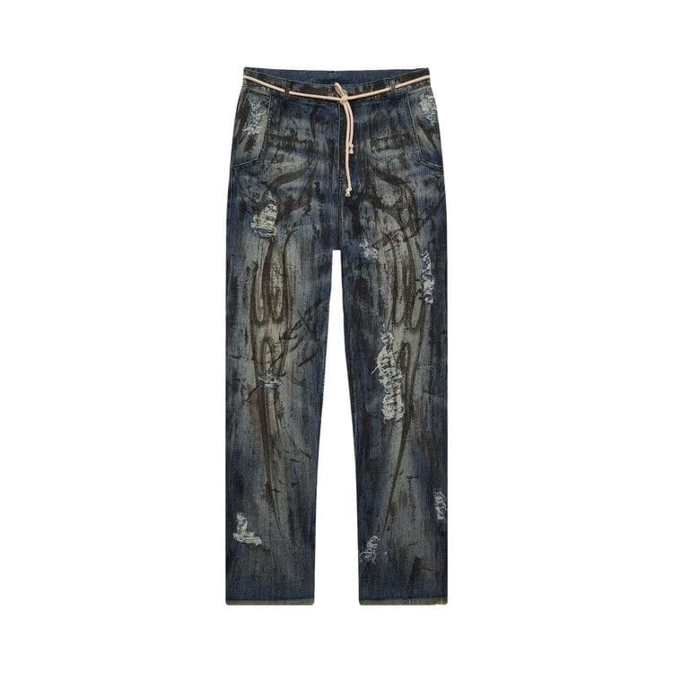 Hellstar Denim Jeans Blue