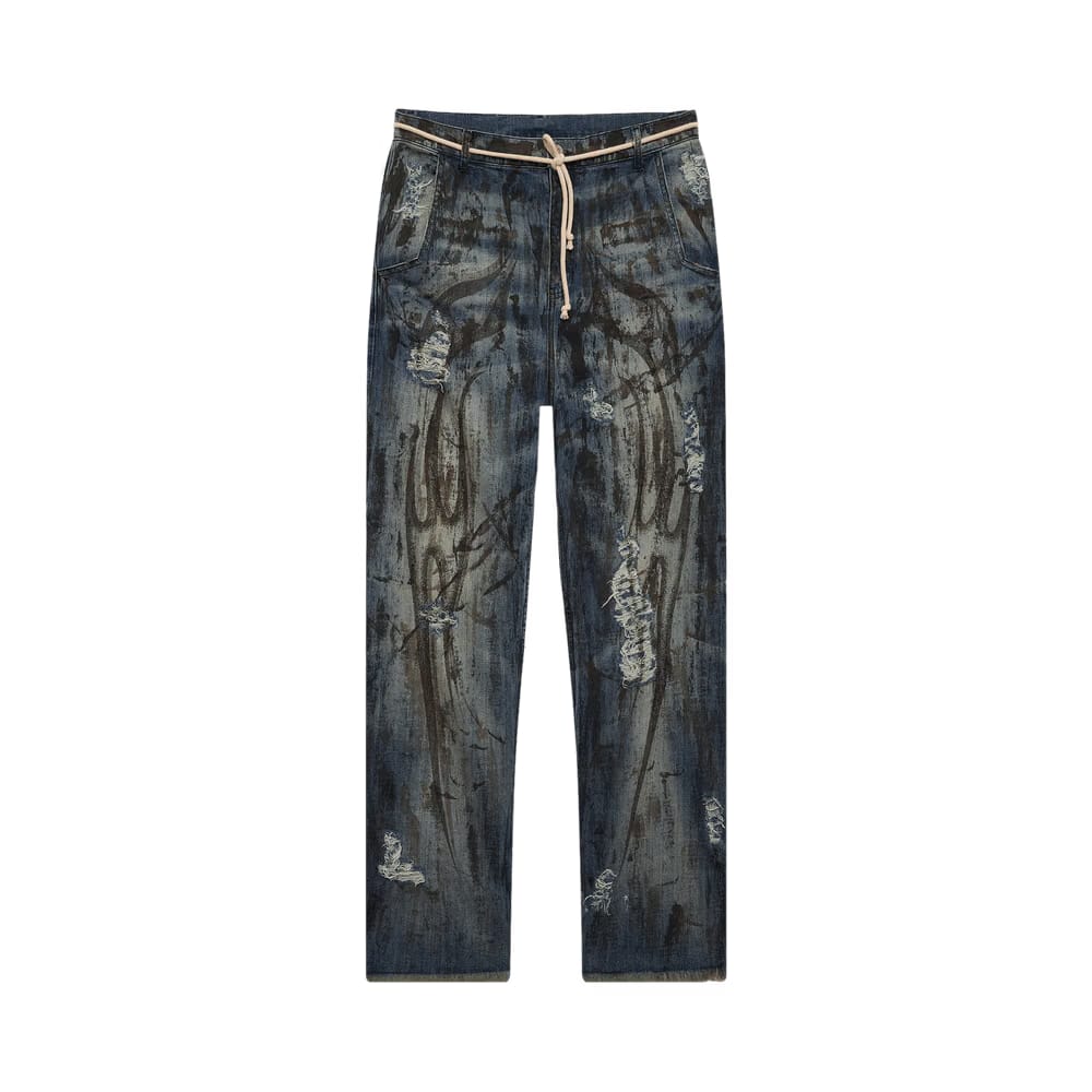 Hellstar Denim Jeans Blue
