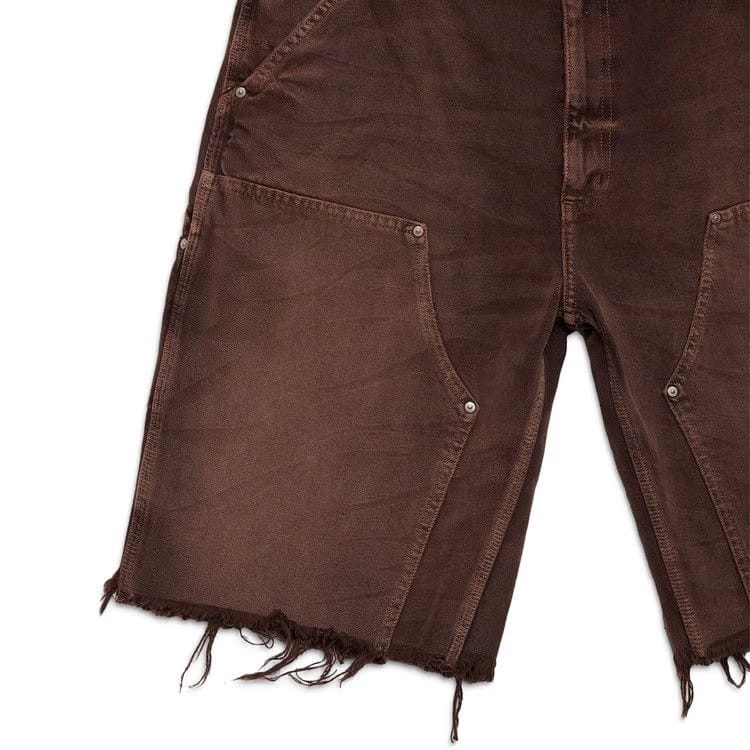 Hellstar Denim Shorts Brown