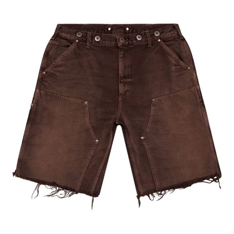 Hellstar Denim Shorts Brown