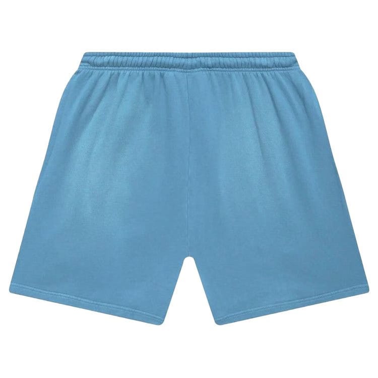 Hellstar Flame Shorts Baby Blue