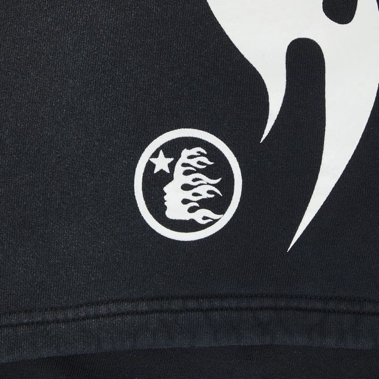 Hellstar Flame Shorts White