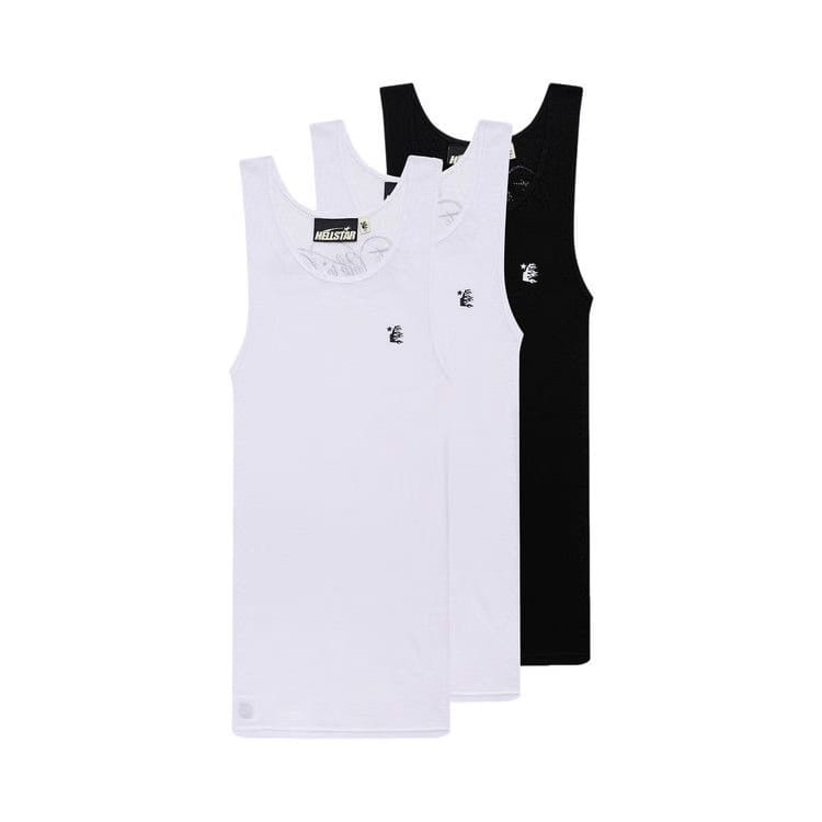 Hellstar Greatest Hits Tank Top (3 Pack) White/Black