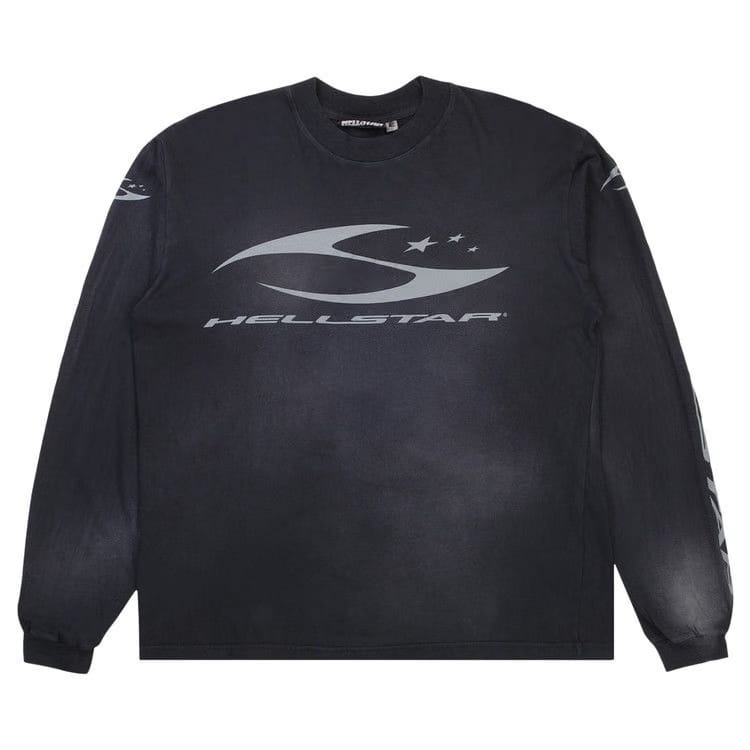 Hellstar H Cursive Logo Longsleeve Black
