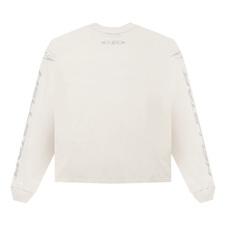 Hellstar H Cursive Logo Longsleeve White