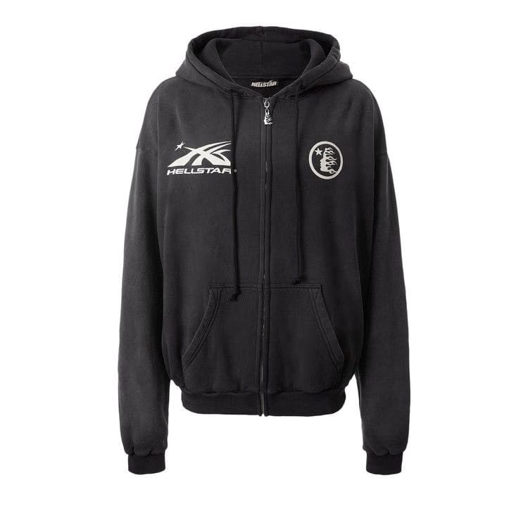 Hellstar HS Logo Zip-Up Black