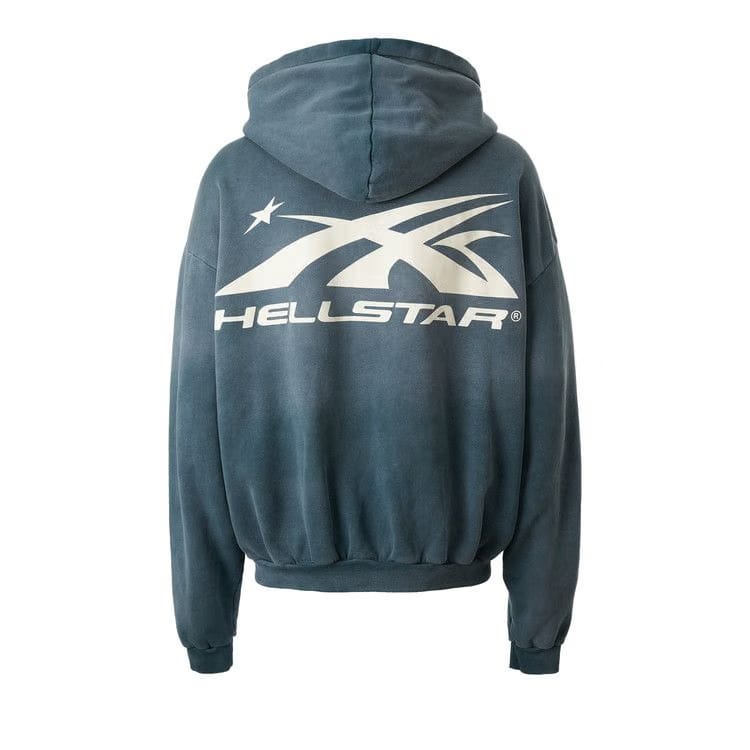 Hellstar Hs Logo Zip-Up Emerald