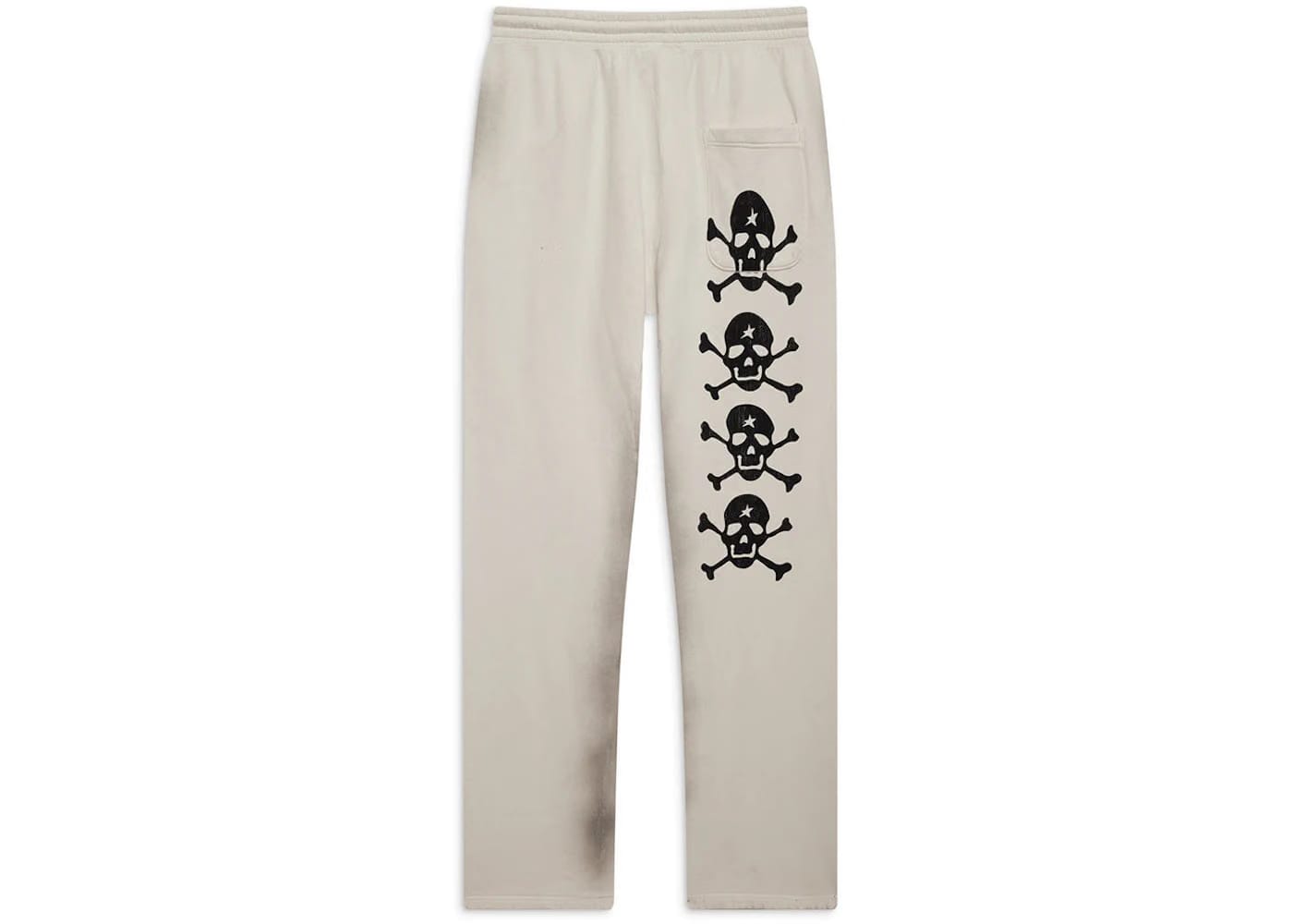 Hellstar If You Dont Like Us Beat Us Sweatpants White
