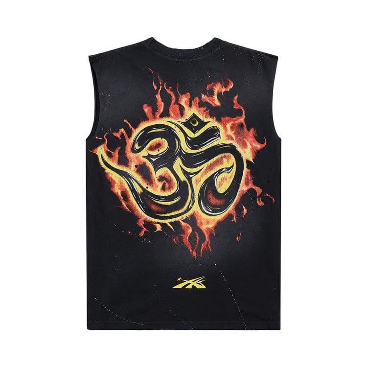 Hellstar Inner Peace Skeleton Sleeveless T-Shirt Black