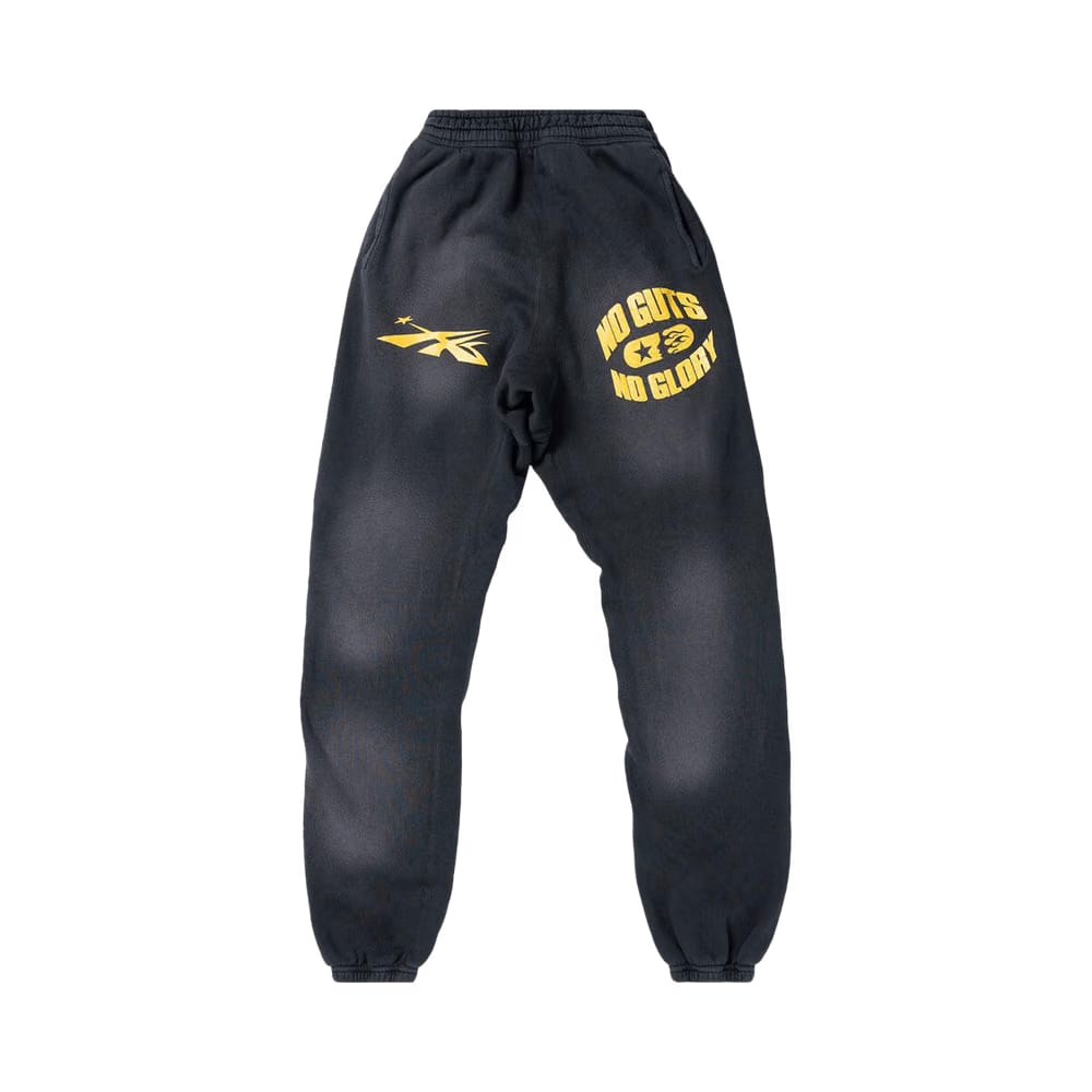 Hellstar No Guts No Glory Sweatpants Vintage Black