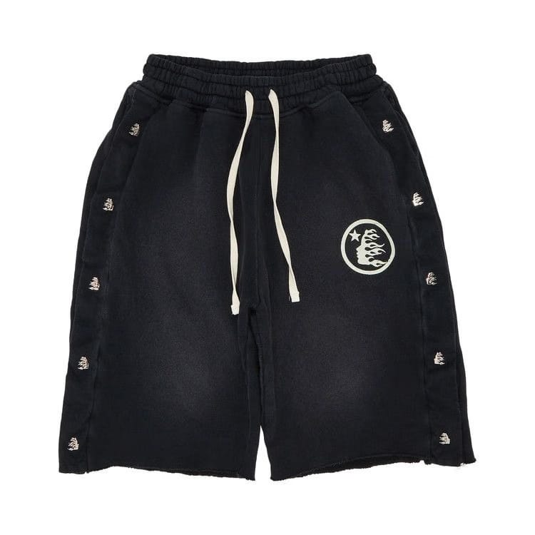Hellstar Snap Shorts Black