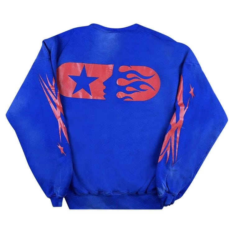 Hellstar Sport Crewneck Blue