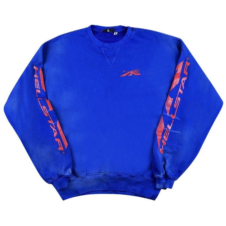 Hellstar Sport Crewneck Blue