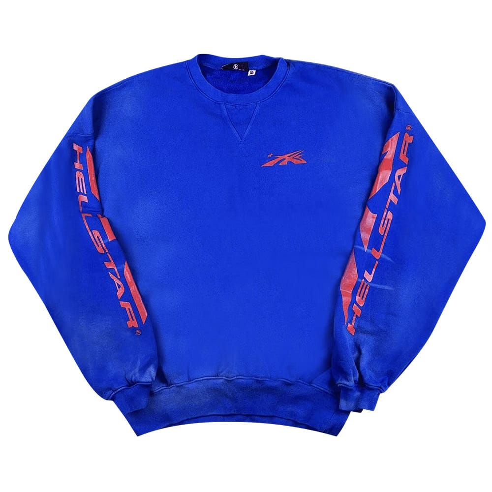Hellstar Sport Crewneck Blue