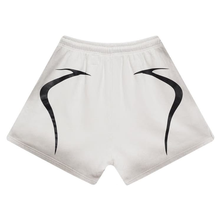 Hellstar Warm Up Shorts White