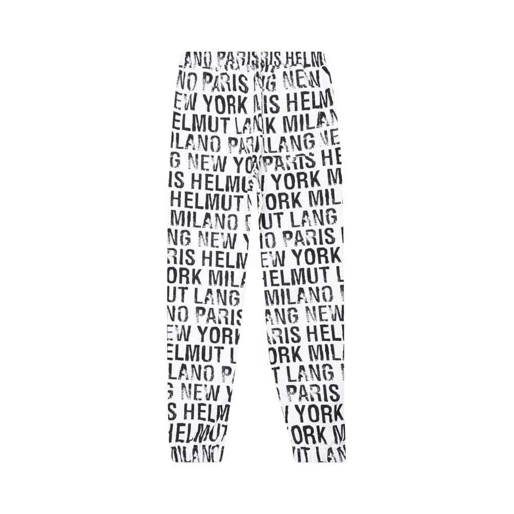 Helmut Lang All Over Jogger White