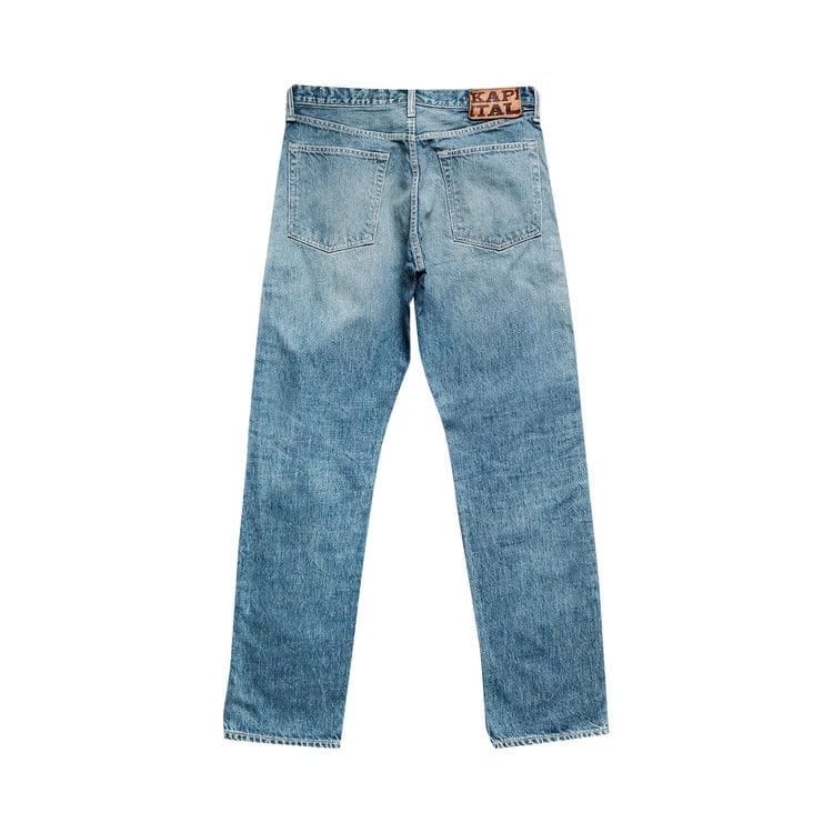 Kapital Monkey Cisco Studs 5 Pocket Denim Blue
