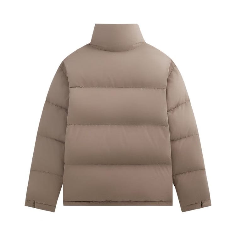 Kith 101 For Auralee Finx Polyester Chambray Down Coat Moon Rock