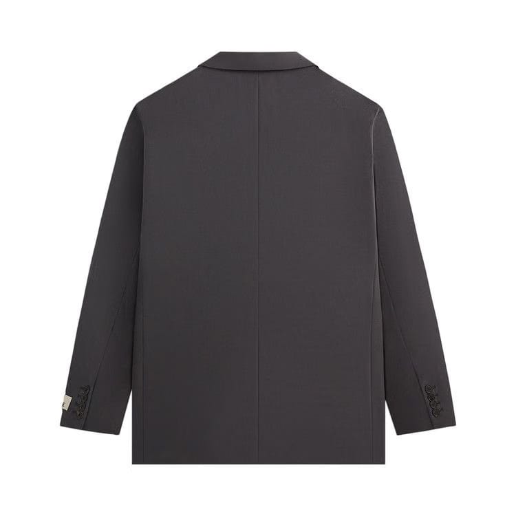 Kith 101 For Auralee Light Wool Max Gabardine Jacket Grey Pinstripe