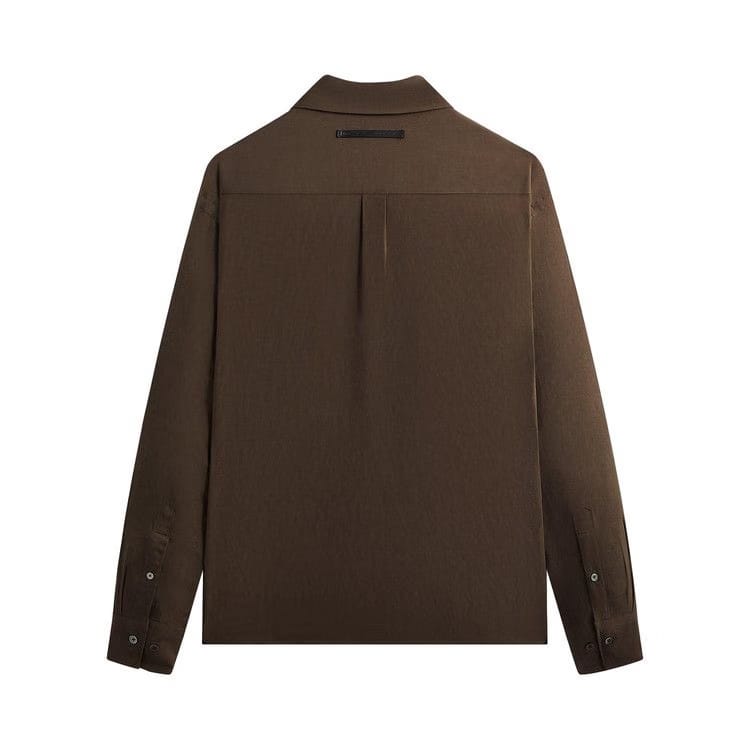 Kith 101 For Ssstein Rayon Linen Button Down Shirt Kindling