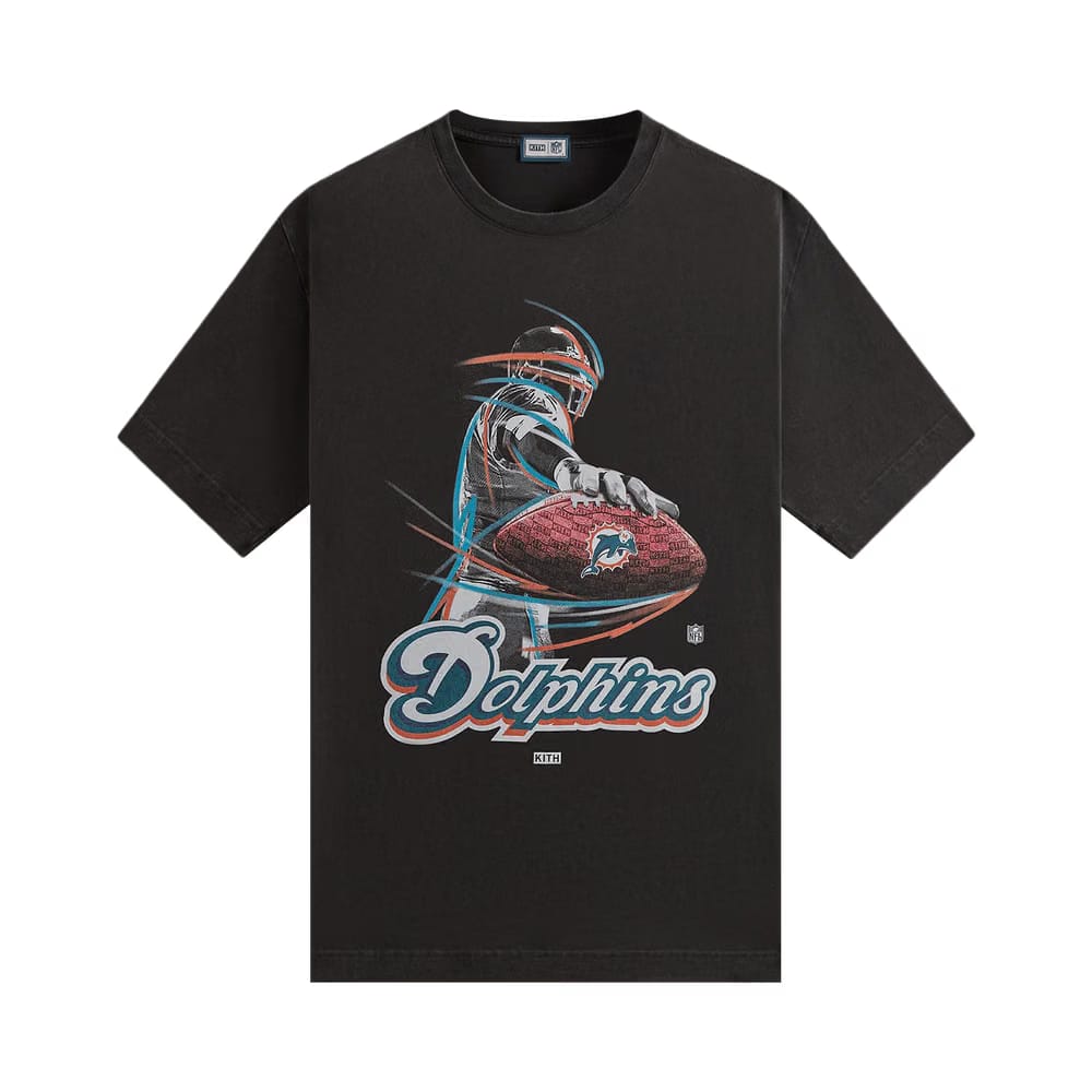 Kith & '47 for the NFL: Dolphins Vintage T-Shirt Black