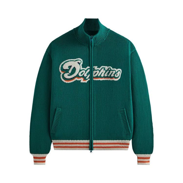 Kith & '47 for the NFL: Dolphins Wyona Full Zip Sweater Center