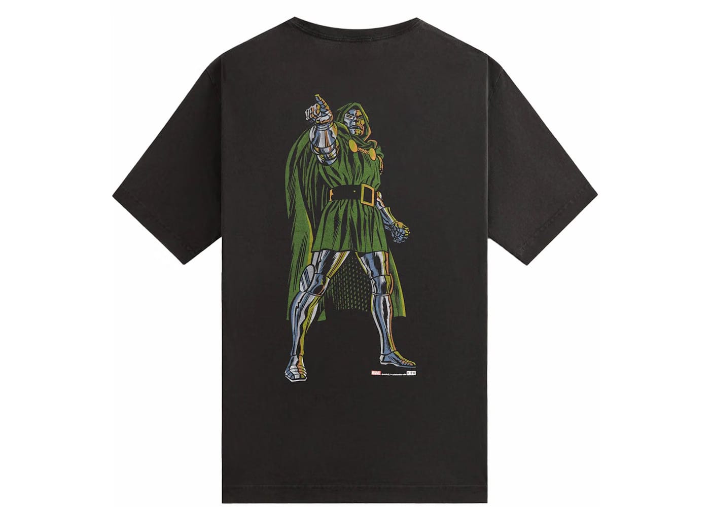 Kith x Marvel Dr. Doom Vintage T-Shirt Black