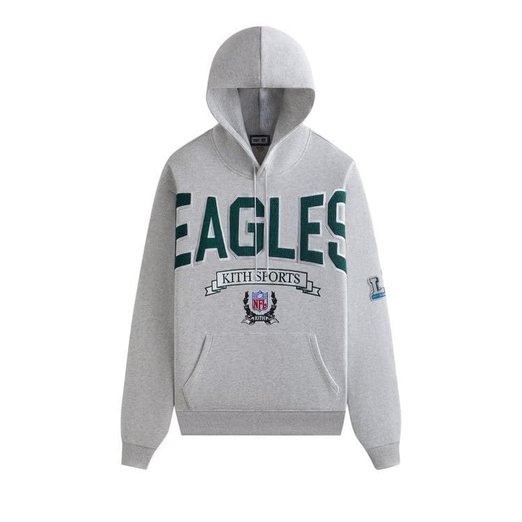Kith & '47 for the NFL: Eagles Nelson Hoodie Light Heather Grey