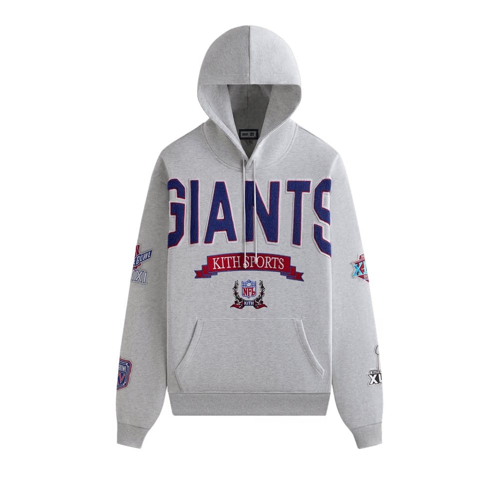 Kith & '47 for the NFL: Giants Nelson Hoodie Light Heather Grey