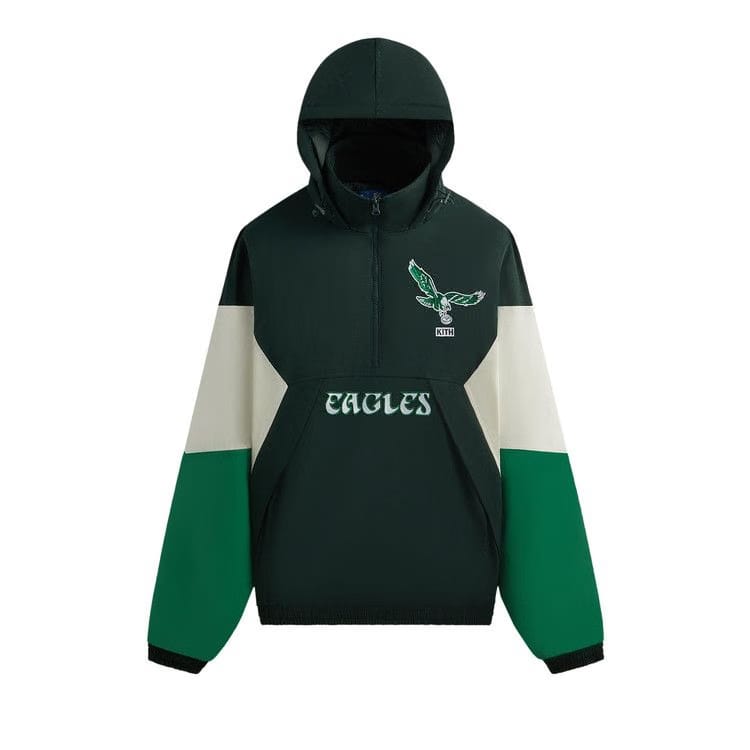 Kith & '47 for the NFL: Eagles Quarter Zip Anorak With Hood Stadium