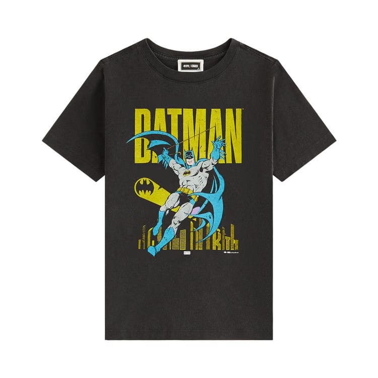 Kith Kids x Batman Classic Vintage T-Shirt Black