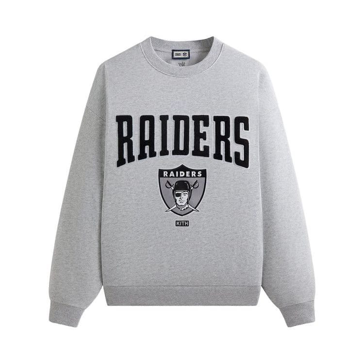 Kith & '47 for the NFL: Raiders Nelson Crewneck Light Heather Grey
