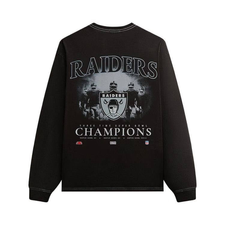 Kith & '47 for the NFL: Raiders Vintage Long-Sleeve T-Shirt Black