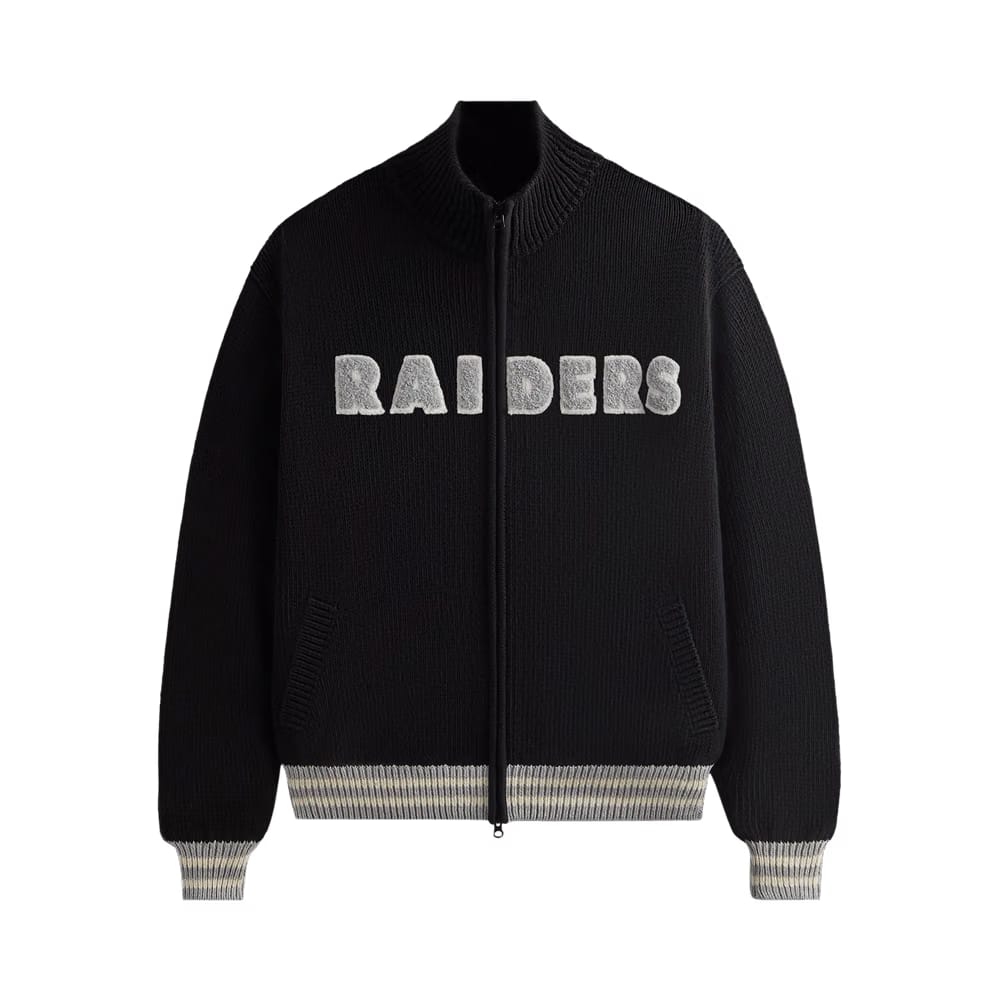 Kith & '47 for the NFL: Raiders Wyona Full Zip Sweater Black