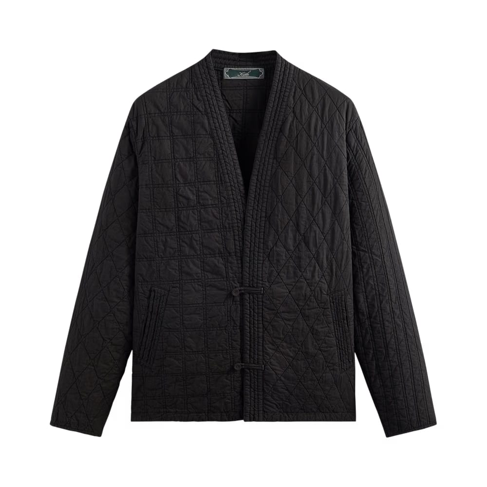 Kith Abbott Quilted Gi Jacket Black