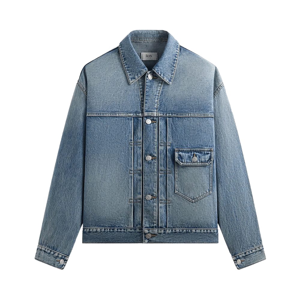 Kith Alonzo Denim Jacket Mid Indigo