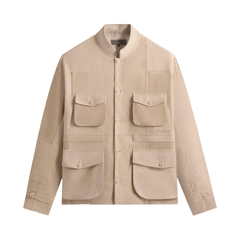 Kith Amare Patchworked Suede Jacket Veil