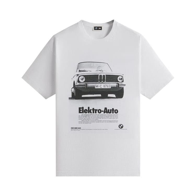 Kith x BMW Electro Auto Vintage T-Shirt White