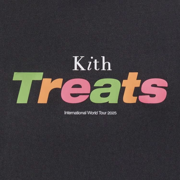 Kith Treats Bizarre Love Swirl Vintage T-Shirt Black