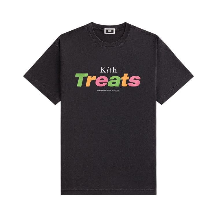Kith Treats Bizarre Love Swirl Vintage T-Shirt Black
