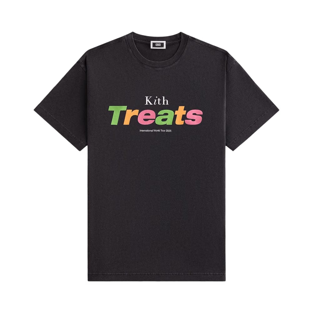 Kith Treats Bizarre Love Swirl Vintage T-Shirt Black