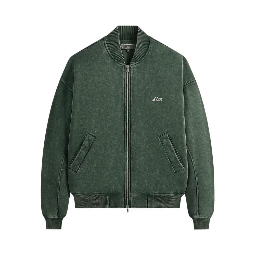 Kith Antique Wash Avery Bomber Jacket Stadium
